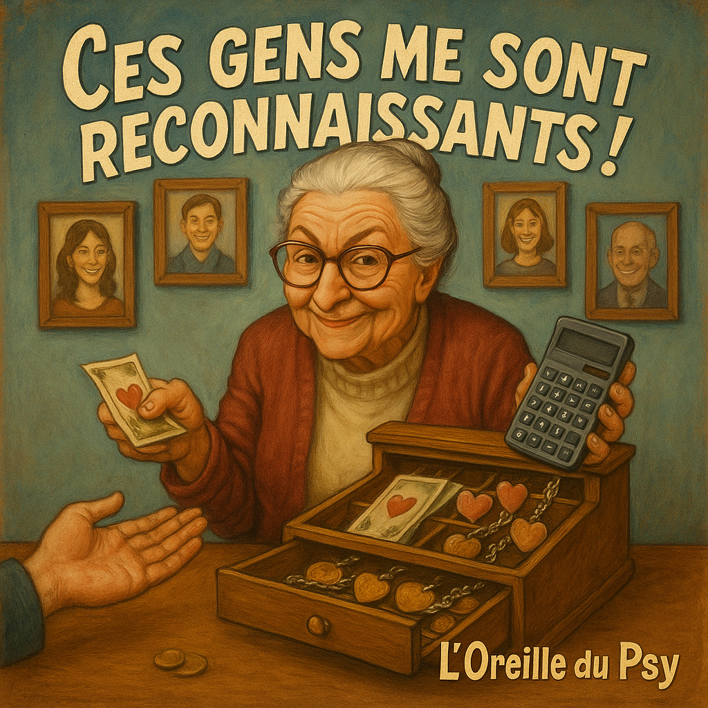 Ces gens me sont reconnaissants !