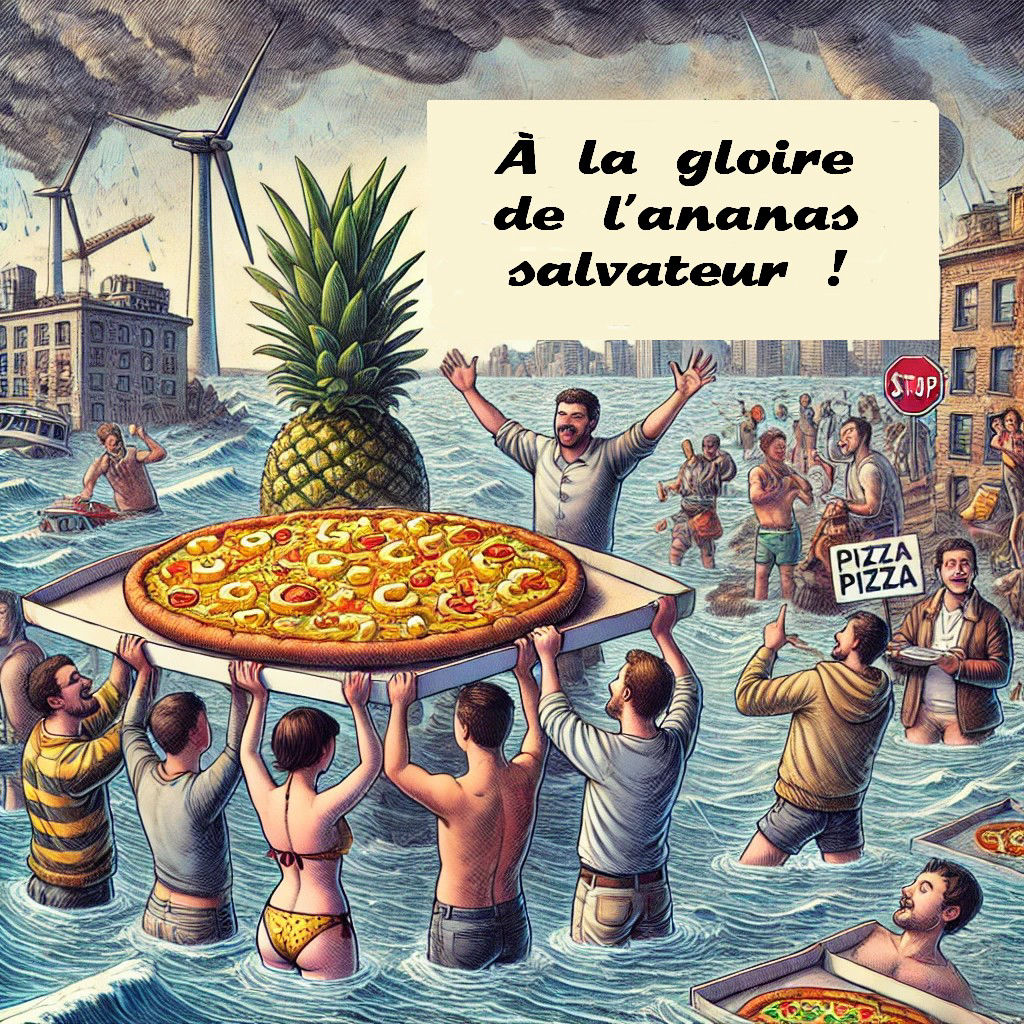 A la gloire de l'ananas salvateur !