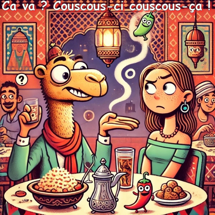 Ca va ? Couscous-ci Couscous-ça !