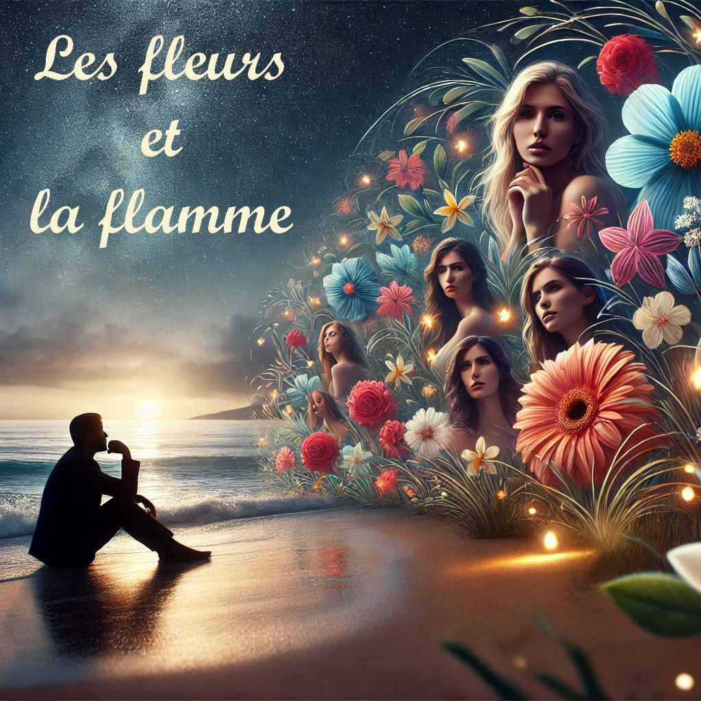 Les fleurs et la flamme