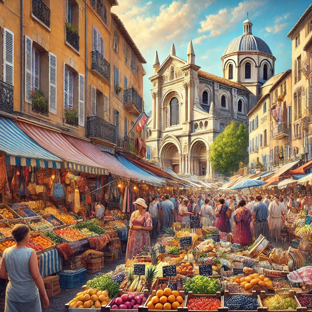 Le marché de Toulon