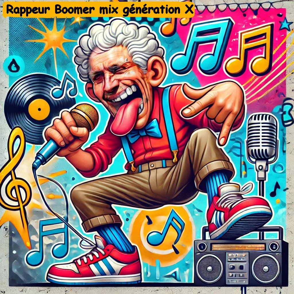 Rappeur Boomer mix génération X