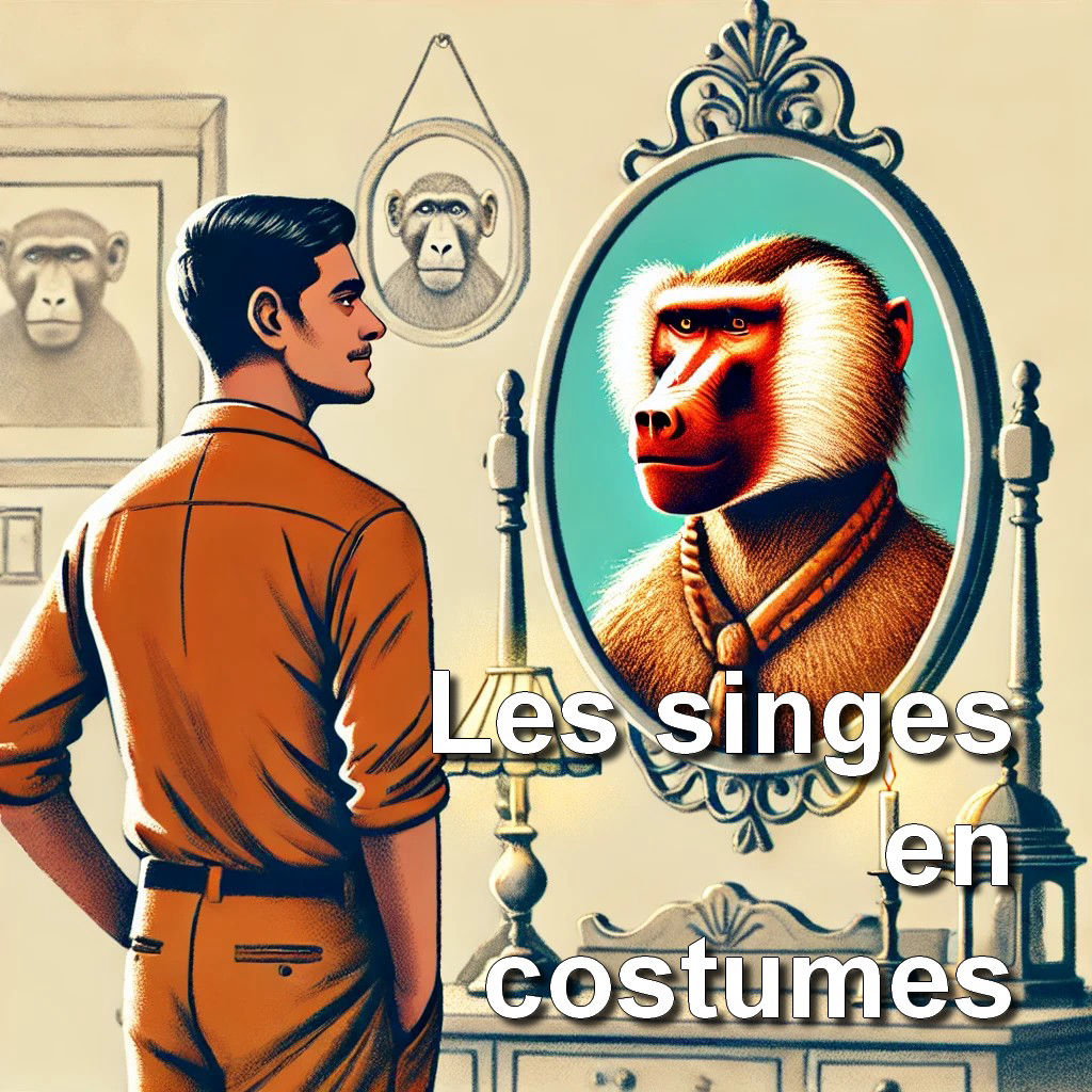 Les singes en costume