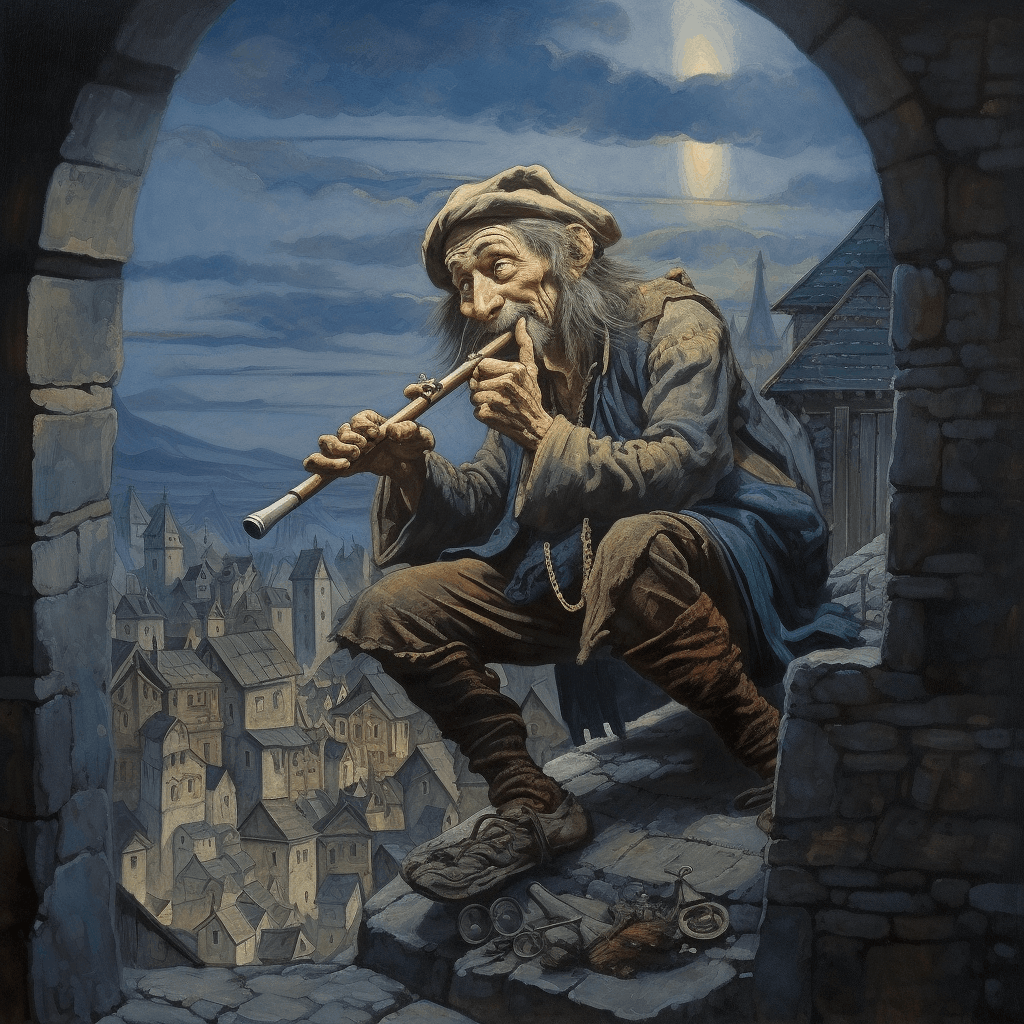 La légende du joueur de flûte de Hamelin